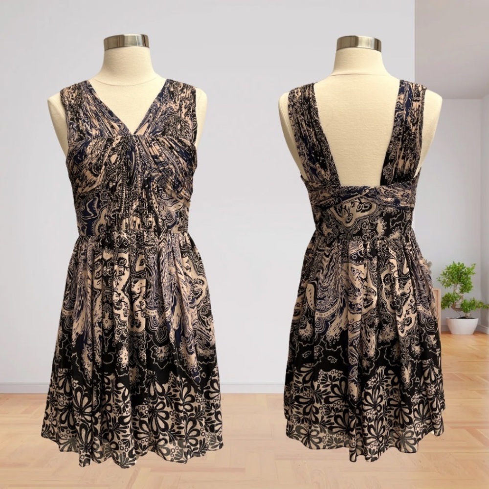 TIBI 100% Silk Grecian Style Dress- size 4